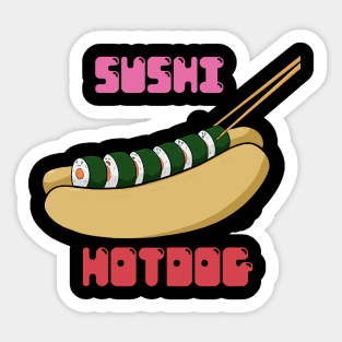 sushi dog Sticker